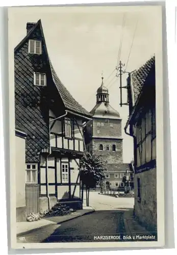 Harzgerode Marktplatz *