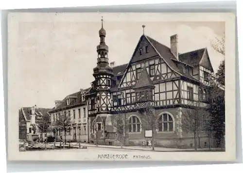 Harzgerode Rathaus x