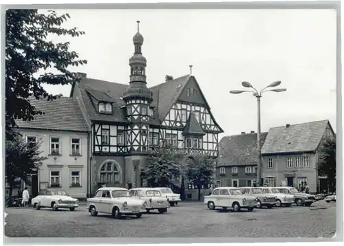 Harzgerode Marktplatz Rathaus x