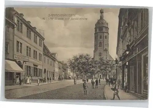 Sangerhausen Kylische Strasse Jacobikirche x