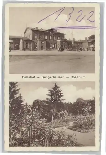 Sangerhausen Bahnhof Rosarium x