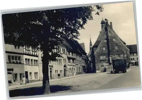 Sangerhausen Marktplatz Rathaus  *