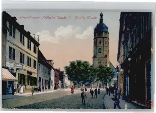 Sangerhausen Kylische Strasse Jacobikirche *