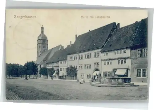 Sangerhausen Markt Jacobikirche x