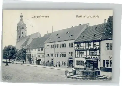 Sangerhausen Markt Jacobikirche x