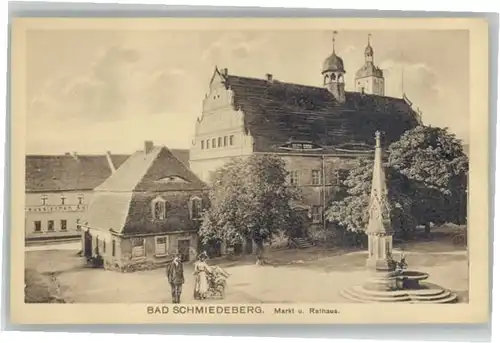Bad Schmiedeberg Markt Rathaus *