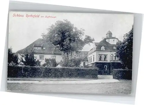Kyffhaeuser Schloss Rathsfeld *