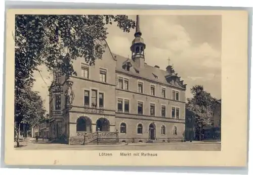 Luetzen Markt Rathaus x