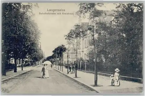 Bad Langensalza Kreishaus Bahnhofstrasse x
