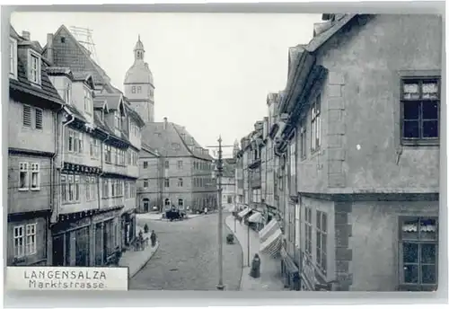 Bad Langensalza Bad Langensalza Marktstrasse * / Bad Langensalza /Unstrut-Hainich-Kreis LKR