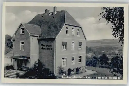 Tambach-Dietharz Berghaus Sieglinde *
