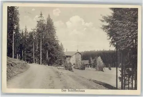 Manebach [Stempelabschlag] Schoeffenhaus x