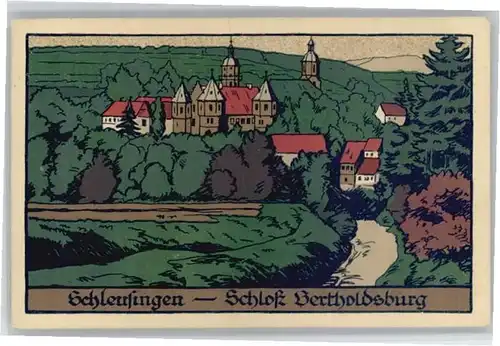 Schleusingen Schloss Bertholdsburg *