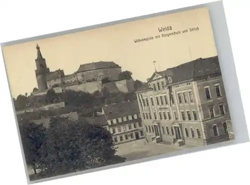 Weida Schule Schloss Wilhelmplatz *