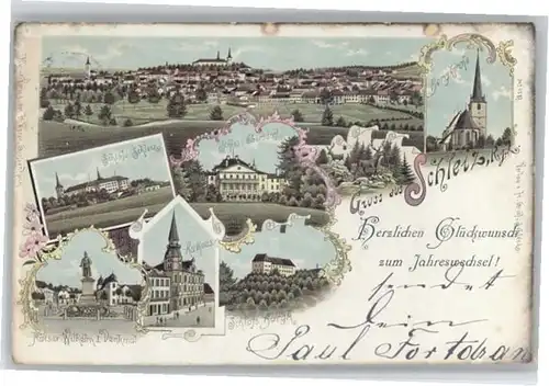 Schleiz Schloss Schleiz Schloss Ebersdorf Rathaus Schloss Burgk x