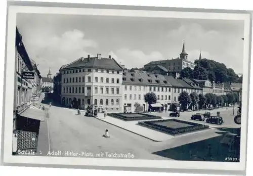 Schleiz A. H. Platz Teichstrasse x