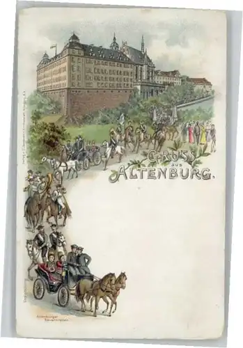 Altenburg Thueringen Bauernreiten *