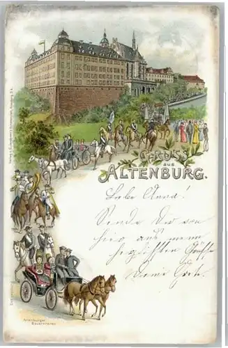 Altenburg Thueringen Bauernreiten x