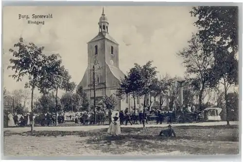 Burg Spreewald Kirchgang x