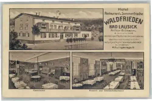 Bad Lausick Hotel Restaurant Waldfrieden x