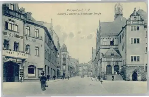 Reichenbach Vogtland Postamt Zwickauer Strasse x