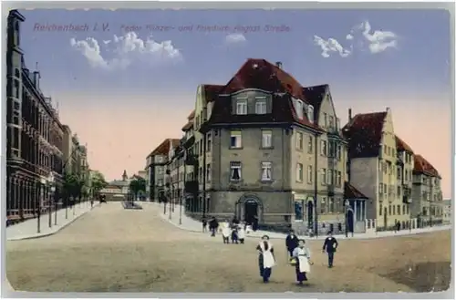 Reichenbach Vogtland Fedor Flinzerstrasse Friedrich August Strasse x