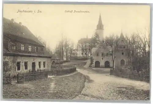 Neuhausen Erzgebirge Schloss Purschenstein x