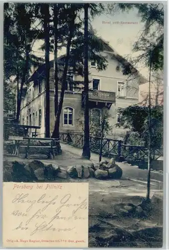 Pillnitz Pillnitz Porsberg Hotel Restaurant x / Dresden /Dresden Stadtkreis