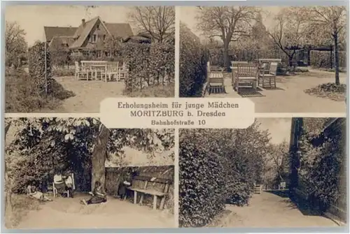 Moritzburg Erholungsheim fuer junge Maedchen Bahnhofstrasse x