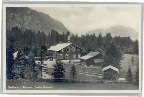 Tiefenbach Oberstdorf Breitachklamm Gasthaus Pension *