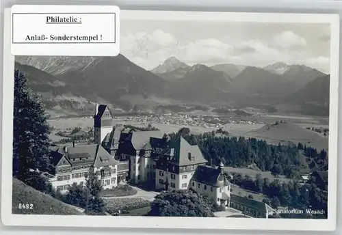 Tiefenbach Oberstdorf Sanatorium Wasach x