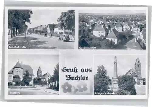 Buchloe Bahnhofstrasse Postberg Kriegerdenkmal *