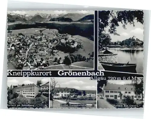 Bad Groenenbach Kurheim Schlossberg Kneippkurheim Bad Clevers *