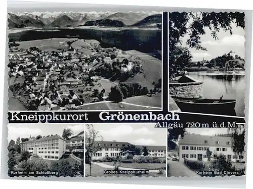 Bad Groenenbach Kurheim Schlossberg Kneippkurheim Bad Clevers *