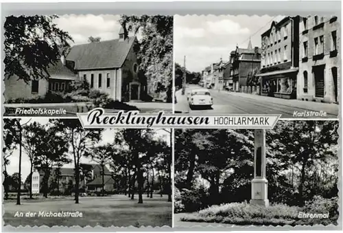 Recklinghausen Westfalen Recklinghausen Friedhofskapelle Michaelstrasse Karlstrasse * / Recklinghausen /Recklinghausen LKR