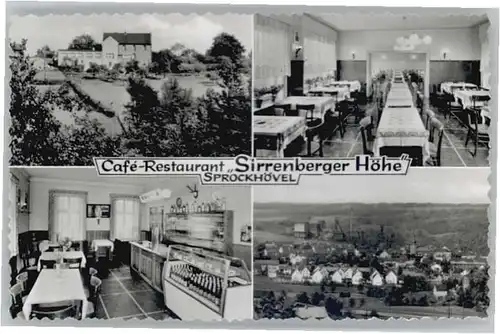 Sprockhoevel Cafe Restaurant Sirrenberger Hoehe *