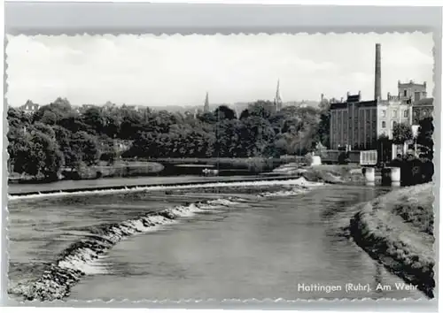 Hattingen Ruhr Hattingen Wehr * / Hattingen /Ennepe-Ruhr-Kreis LKR