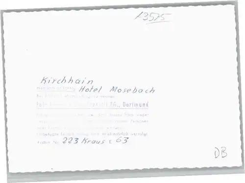 Kirchhain Hessen Kirchhain Hotel Mosebach * / Kirchhain /Marburg-Biedenkopf LKR