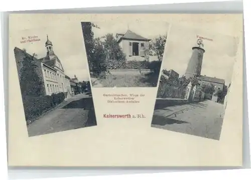 Kaiserswerth Kaiserswerth Pfarrhaus Wasserturm x / Duesseldorf /Duesseldorf Stadtkreis