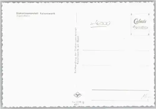 Kaiserswerth Jugendheim Diakonissenanstalt *