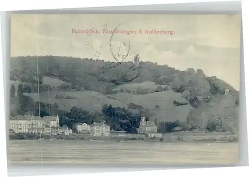 Rolandseck Rolandsbogen Rodderberg x