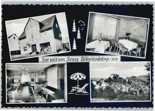 Westerburg Westerwald Gasthaus Pension zur goldnen Krone *