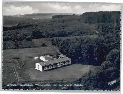 Westerburg Westerwald Fliegeraufnahme Haus der Inneren Mission *