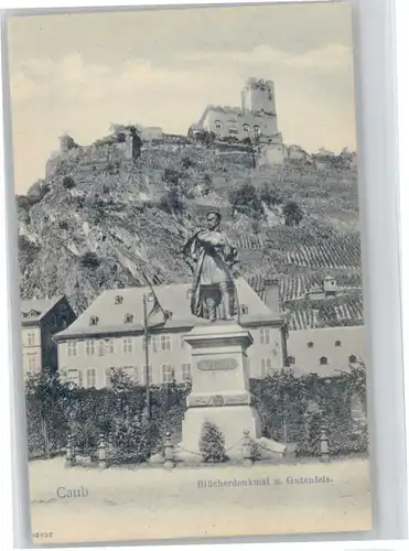 Kaub Bluecherdenkmal Gutenfels *