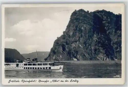 Loreley Dampfer Koeln x