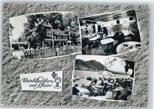 we76450 Mehlem Bonn Mehlem Weinhaeuschen am Rhein * Kategorie. Bonn Alte Ansichtskarten