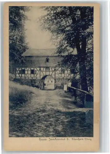 Kirchen Sieg Haus Junkerntal * / Kirchen (Sieg) /Altenkirchen Westerwald LKR