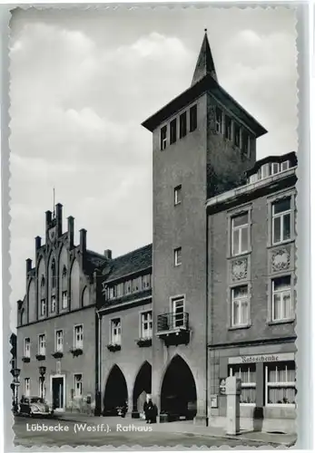 Luebbecke Westfalen Luebbecke Rathaus * / Luebbecke /Minden-Luebbecke LKR