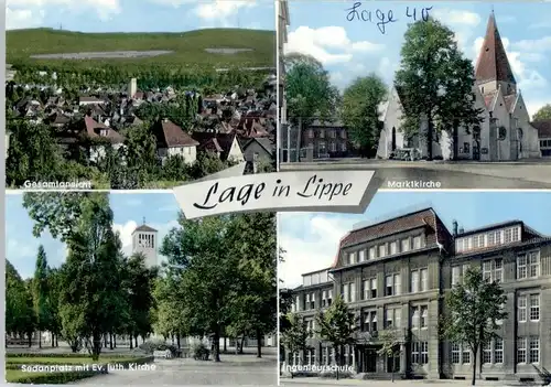 Lage Lippe Marktkirche Sedanplatz Kirche Ingenieurschule *