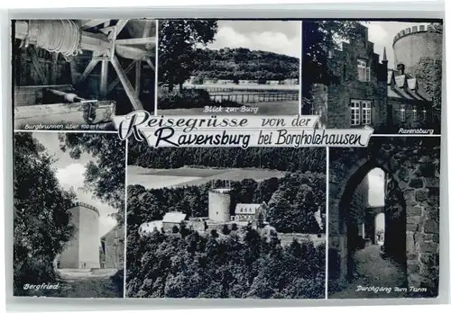 Borgholzhausen Burgbrunnen Bergfried Ravensburg *